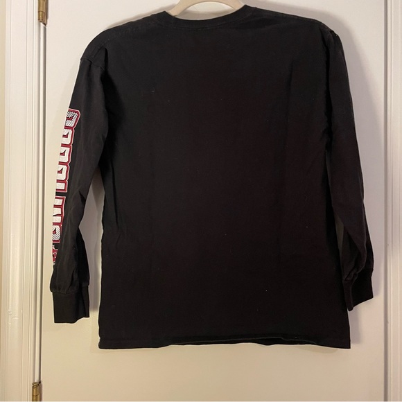 ProEdge Knights Apparel Carolina Gamecocks Black & Red Long Sleeve Tee Size L - Picture 4 of 9